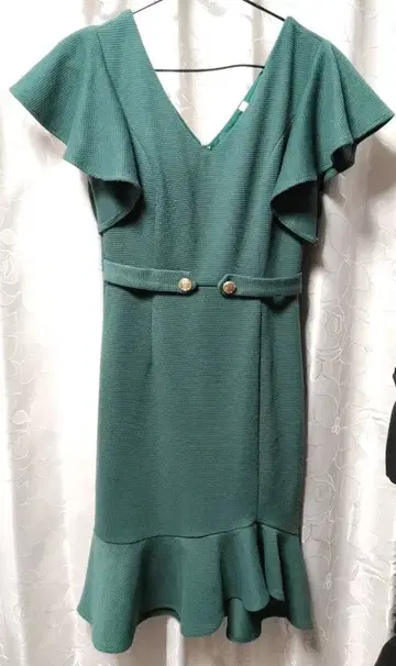 엘레강트한 그린 드레스 2개 묶음 판매