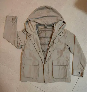 BMING 비밍 마운틴 후드티 베이지