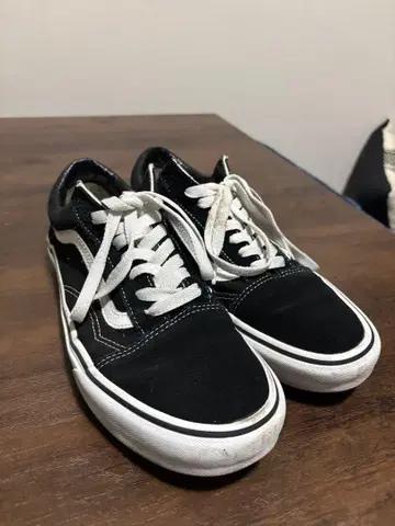 vans 블랙 스니커즈 27c