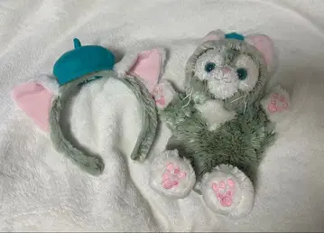 디즈니씨 젤라토니 머리띠 핸드퍼펫