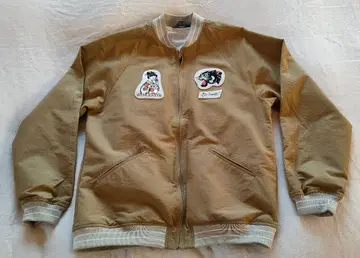 Big Franky Beige 스노이드 수베니어 자켓 사이즈 L