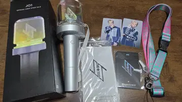 JO1 공식 응원봉 Ver.2 특전 카드 포함