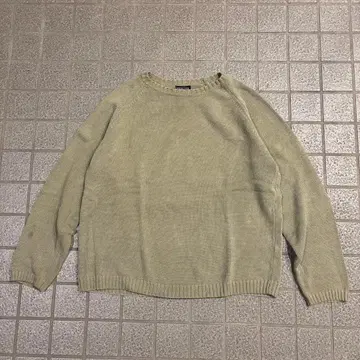 랜즈 엔드 90s 드리프터 코튼 니트 L