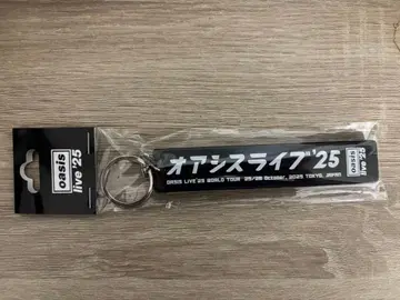 Oasis live'25 [ 일본 한정판 ] 블랙 아크릴 키링 오아시스