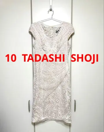 10 SHOJI 타다시 쇼지 화이트 자수 원피스