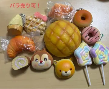 스퀴즈 낱개 판매 가능! 타케노코노사토 멜론빵 키티 로리팝
