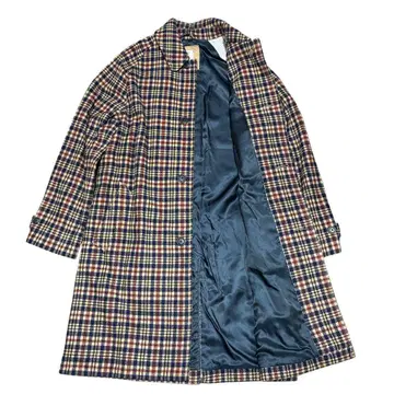 갭 유나이티드 애로우즈 콜라보 체크 무늬 스텐카라 코트 XS