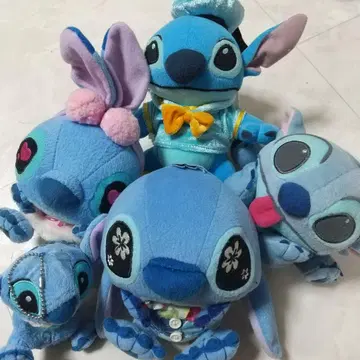 스티치 SEGA 봉제 인형 세트