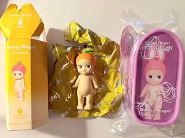 써니엔젤 후르츠 시리즈 오렌지 케이스(퍼플) 세트 새상품