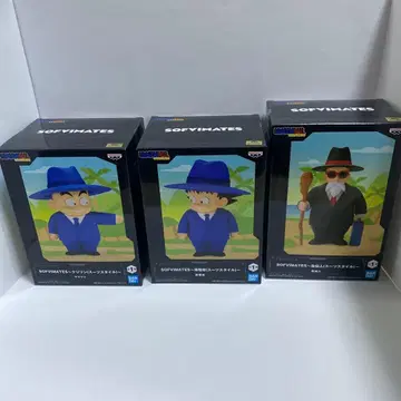 드래곤볼 SOFIMATES 손오공, 크리링, 무천도사 묶음 판매