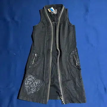 Desigual 블랙 베스트 집업