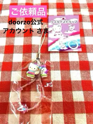 초레어 2000년 페어리 키티 핸드폰 스트랩 헤이세이 레트로