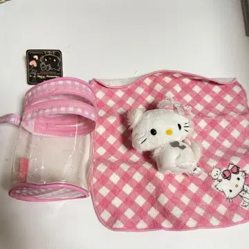 챠미 키티 기프트 세트 봉제 인형 타월 손수건 2006년 레어 상품