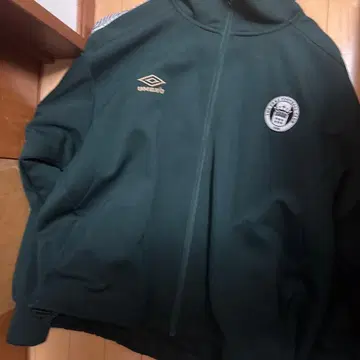 Umbro 다크 그린 자켓