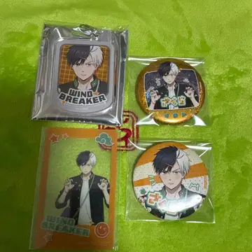 WIND BREAKER 윈브레 AGF 캔뱃지 아크링 키링 밤 벚꽃
