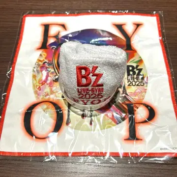 B'z FYOP 리스트 밴드 화이트 파이버 타월 [투어 로고] 화이트