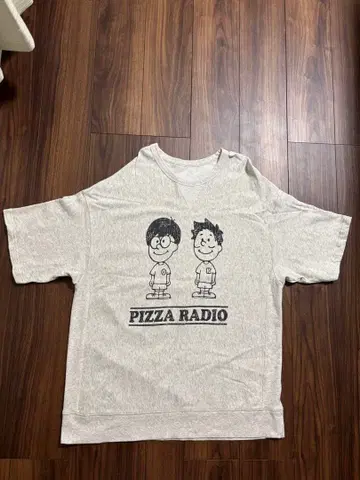 피자라디오 한정판 맨투맨 티셔츠 XL
