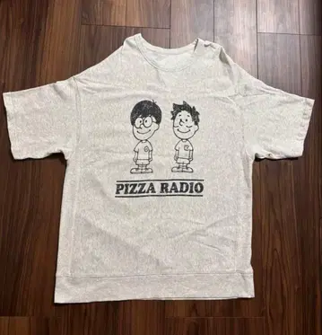 피자라디오 한정판 맨투맨 티셔츠 XL