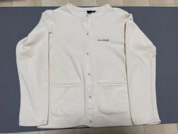 mont-bell (몽벨) 샤미스 가디건 플리스 크림색