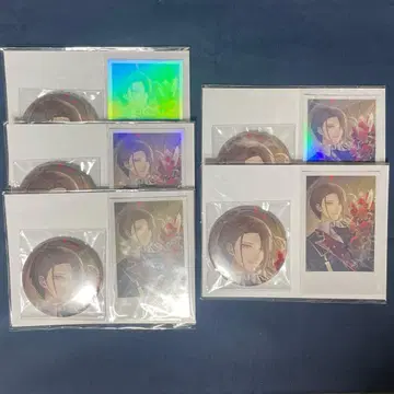 니지산지 카가미 하야토 2024 생일 굿즈 캔뱃지 폴라로이드 5종 세트