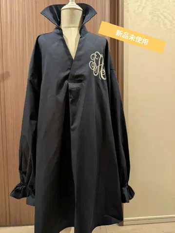 품절 상품! 미사용! J.N.Hearts 네이비 V넥 셔츠 프리 사이즈