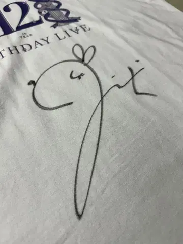 노기자카46 이치노세 미쿠 친필 사인 포함 T셔츠