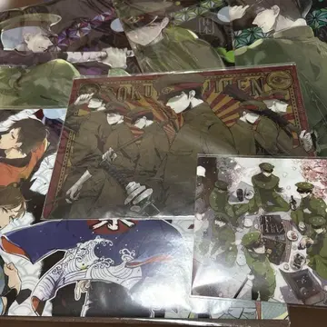 클리어 파일 세트 6매