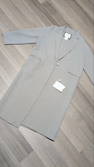 marmors 그레이지 x 펄 롱 코트