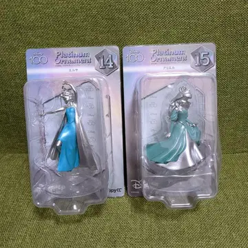 Happy 복권 디즈니 플라티나 오너먼트 복권 2023 엘사 아리엘