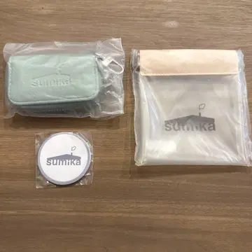 sumika 키케이스, 미니 파우치, 미니 메모 세트