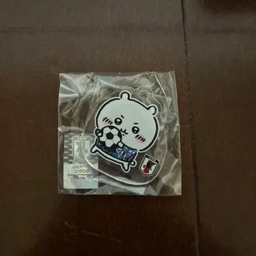 치이카와 축구 일본 대표 사무라이 블루 아크릴 키링 치이카와