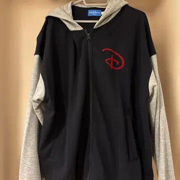 도쿄 디즈니 리조트 후드티 네이비/그레이