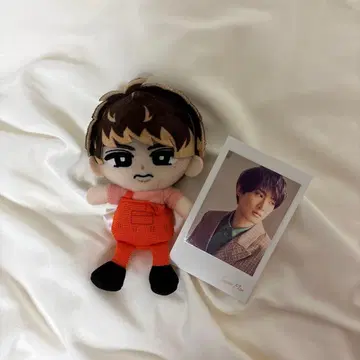 Snow Man 봉제 인형 폴라로이드 사진 세트