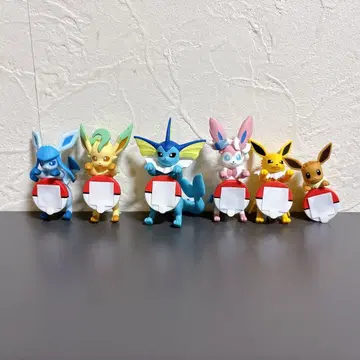 포켓몬 제일복권 F상 길거리 산책 챠라링 프렌즈 6개 세트 부스터즈