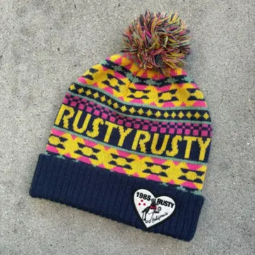 니트 모자 unknown 비니 모자 꽁지 구제 의류