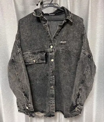 ANAP 그레이 데님 자켓