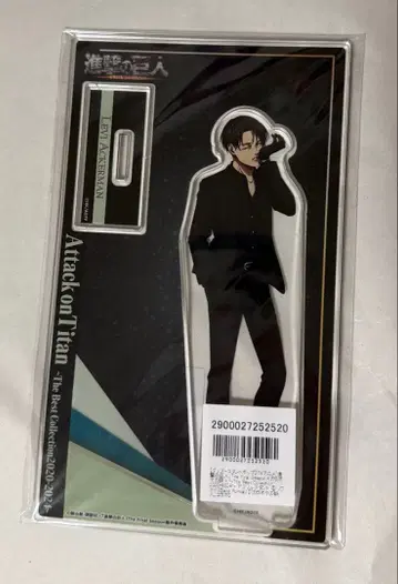 새상품 진격의 거인 아크릴 스탠드 가라오케 철인 카라테츠 리바이