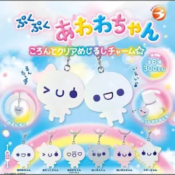 푹푹 아와와짱 메지루시 참 메지루시 액세서리 전 6종 컴플리트