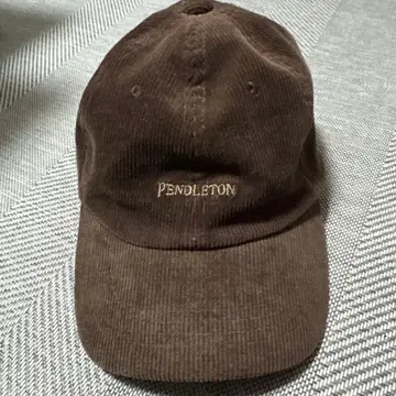 PENDLETON 코듀로이 캡 브라운