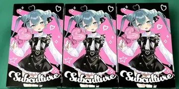 하츠네 미쿠 피규어 subculture 3개