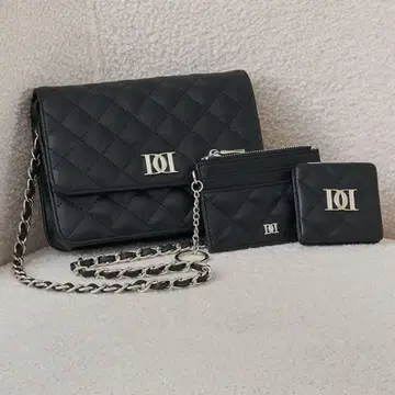 다리치 DD 로고 퀼팅 트래블 세트 다리치