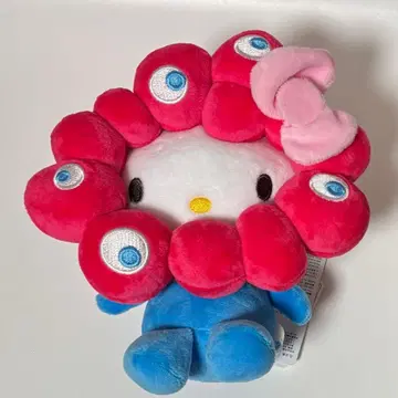 [박람회장 한정판] 산리오 미야쿠미야쿠 변신 봉제 인형 M 키티