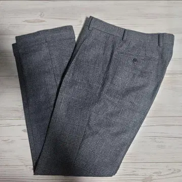 아오야마 양복 리걸 글렌체크 슬랙스