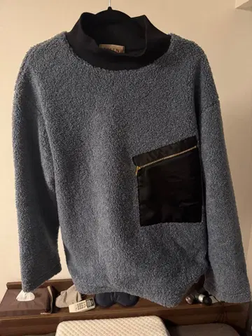 CULLNI/폴리에스테르/BLUE/20-AW-041/보아 풀오버