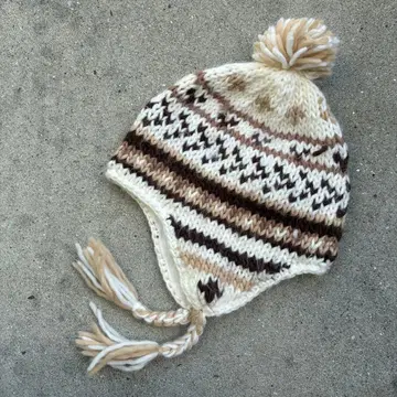 니트 모자 unknown 비니 모자 꽁지 구제 의류