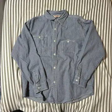 Backers 스트라이프 버튼업 셔츠