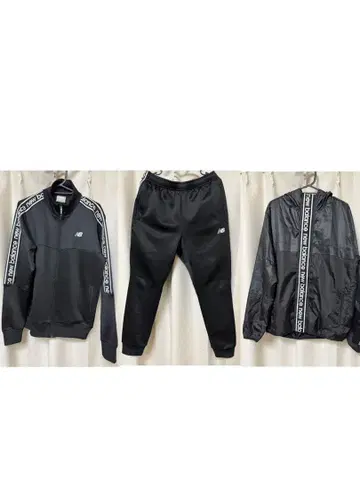 New Balance 사이드 로고 저지 외 3종 세트