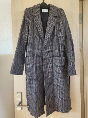 luca lady luck luca 루카 체크 체스터 코트