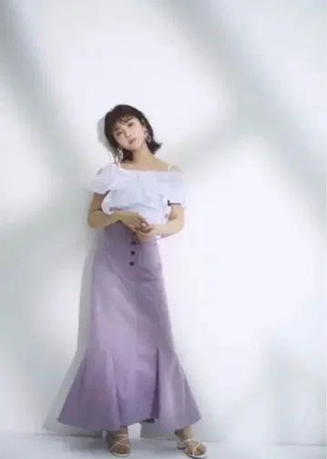 리랜드처 하이웨스트 머메이드 스커트 하마베 미나미