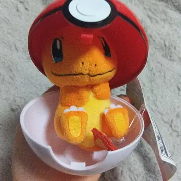 리자드 봉제 인형 공 모양 케이스 포함